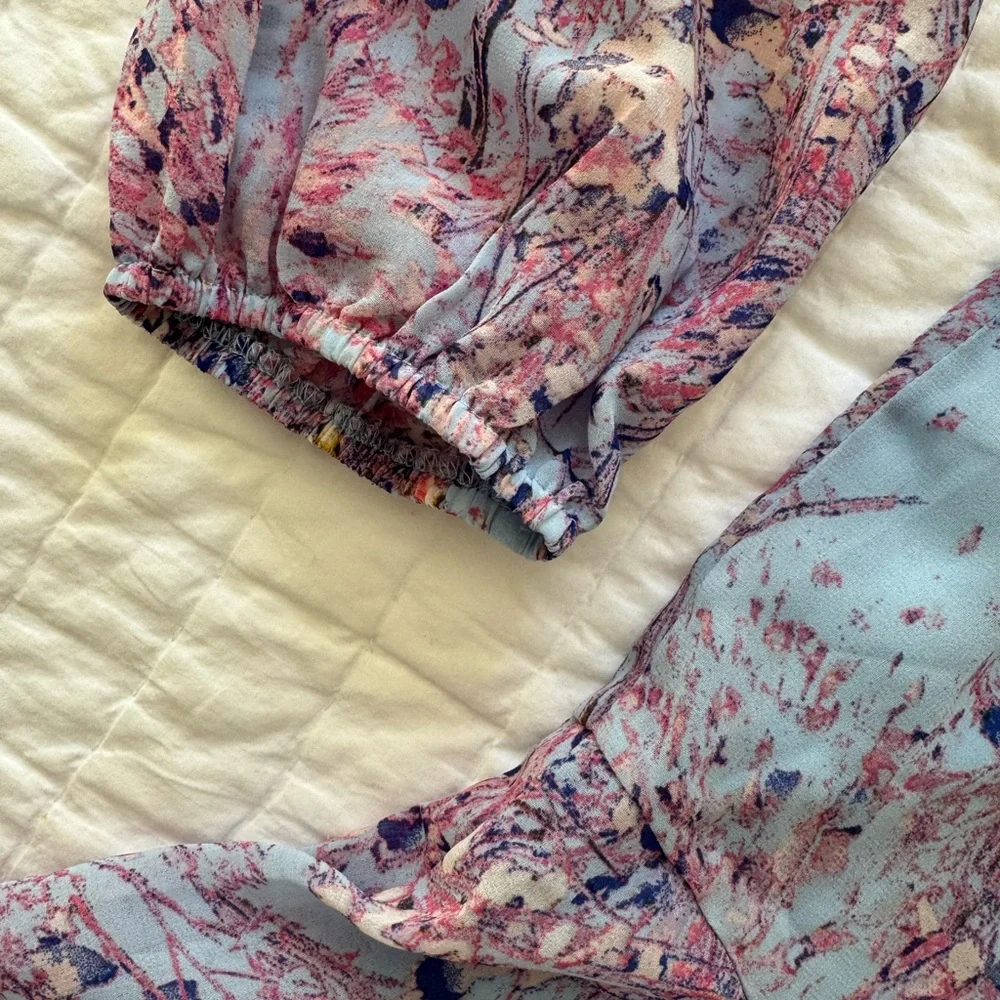 BCBGMaxAzria Pastel Floral Dress - Picture 5 of 6
